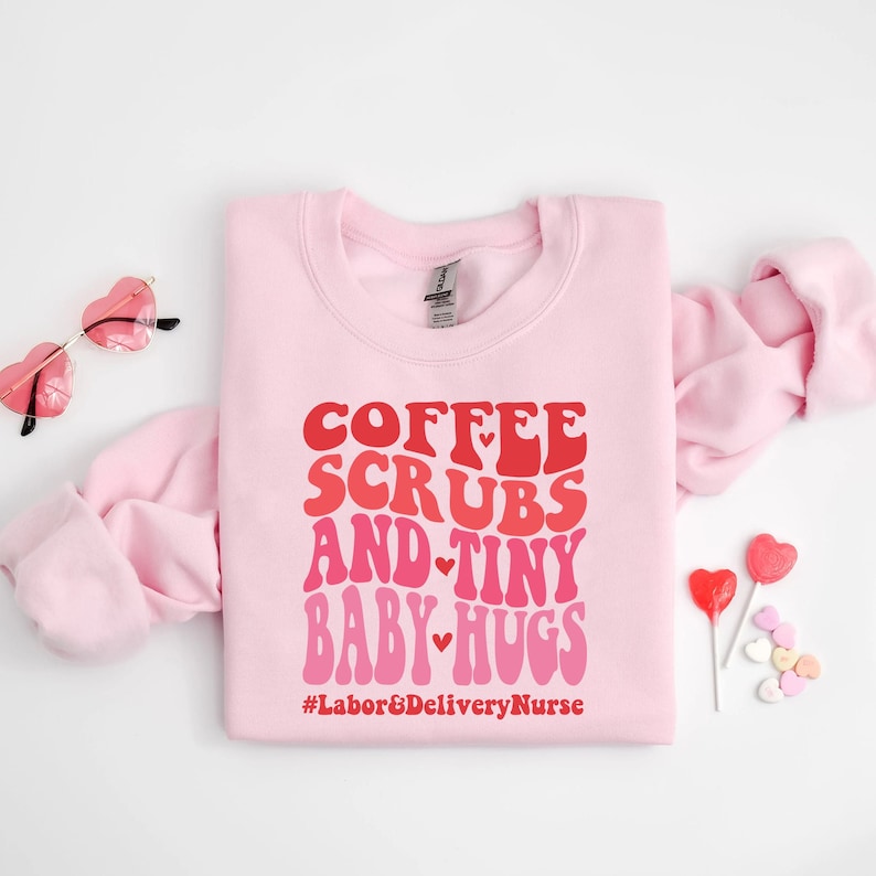 Nurse Shirts, Labor and Delivery Nurse Shirt, Retro L&D Valentine Shirt, Labor and Delivery Tech Shirt, OB Nurse Shirt, Funny Nurse Shirt