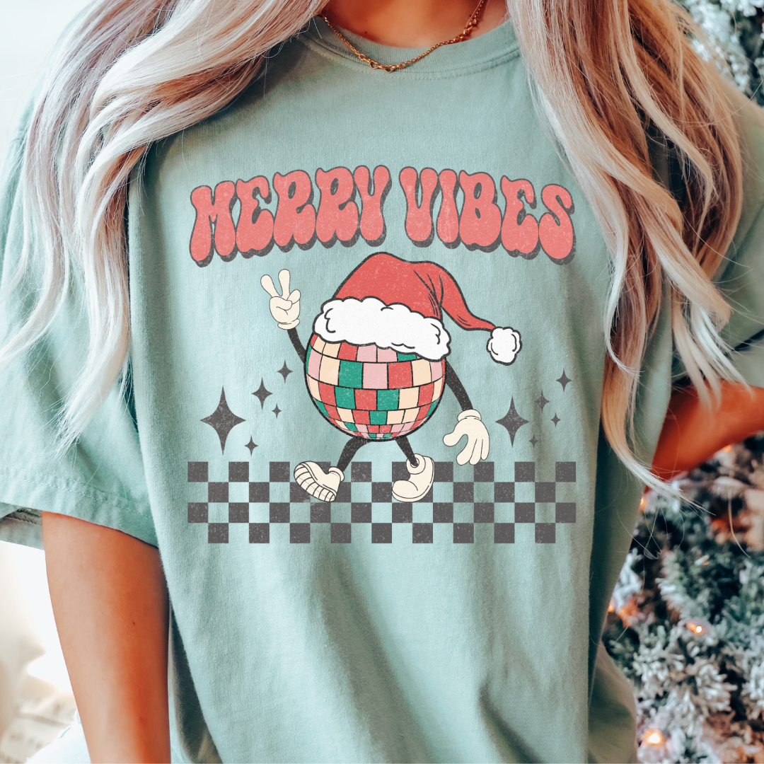 Merry Vibes Disco Shirt