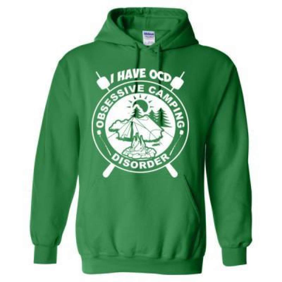 AGR I Have OCD Obsessive Camping Disorder – Heavy Blend™ Hooded Sweatshirt