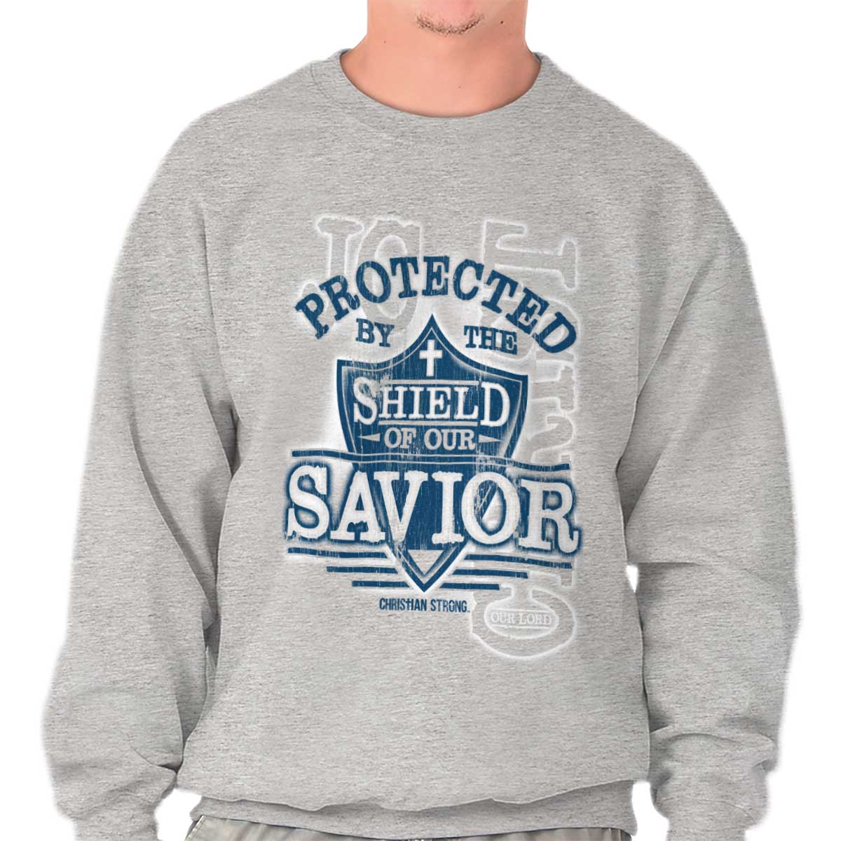 Shield Of Our Savior Crewneck Sweatshirt