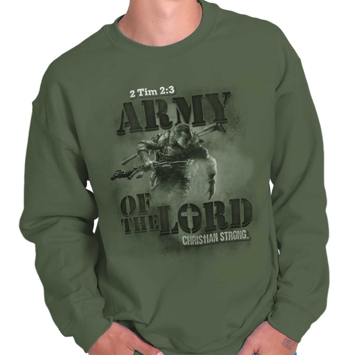 Army Christian Crewneck Sweatshirt