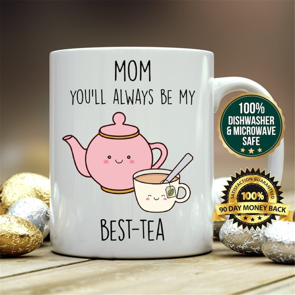 Personalized Mom Best-Tea Mug, Gift for Mothers day – Funny Gift For Mother, Birthday Gift, Mothers Day, Gift for mom