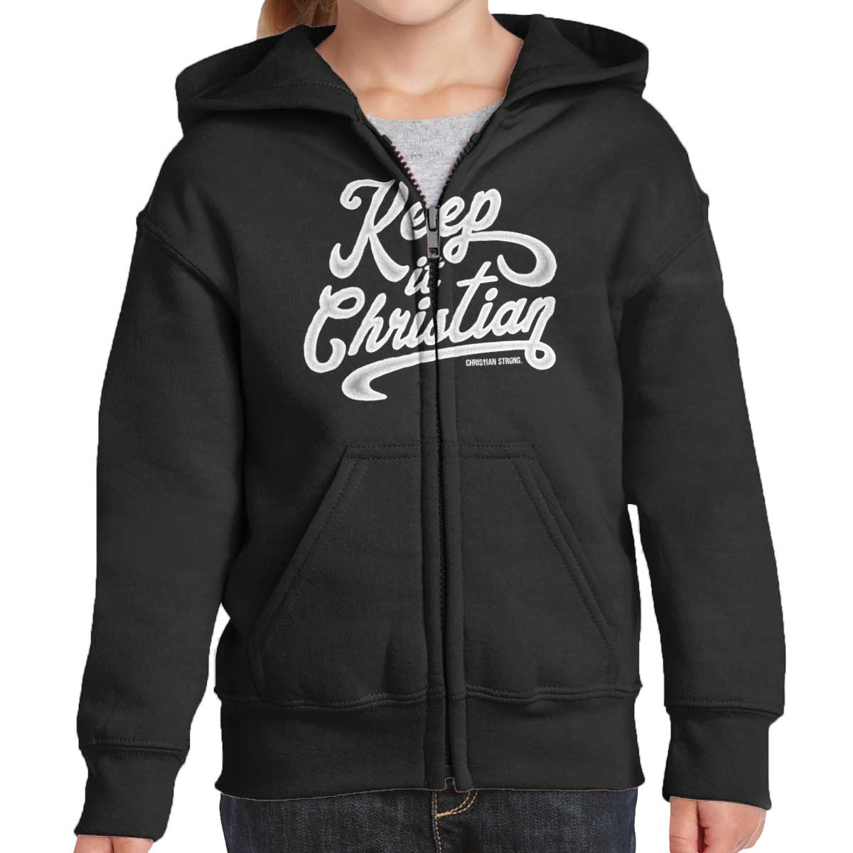 Keeping It Christian Youth Zip Hoodie