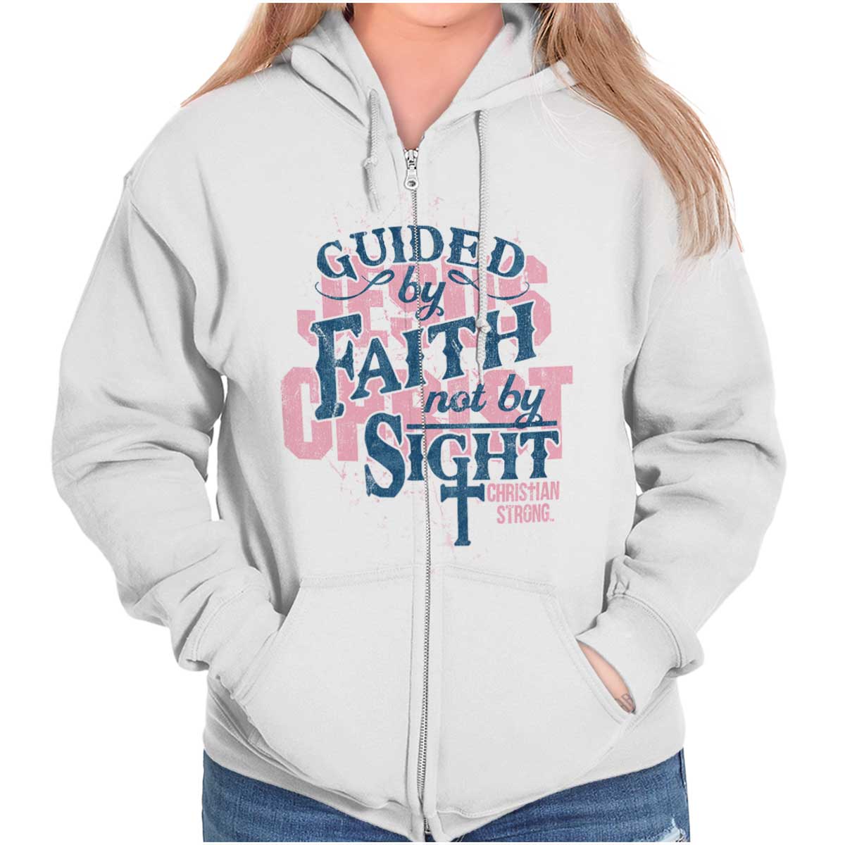 Guided By Faith Zip Hoodie