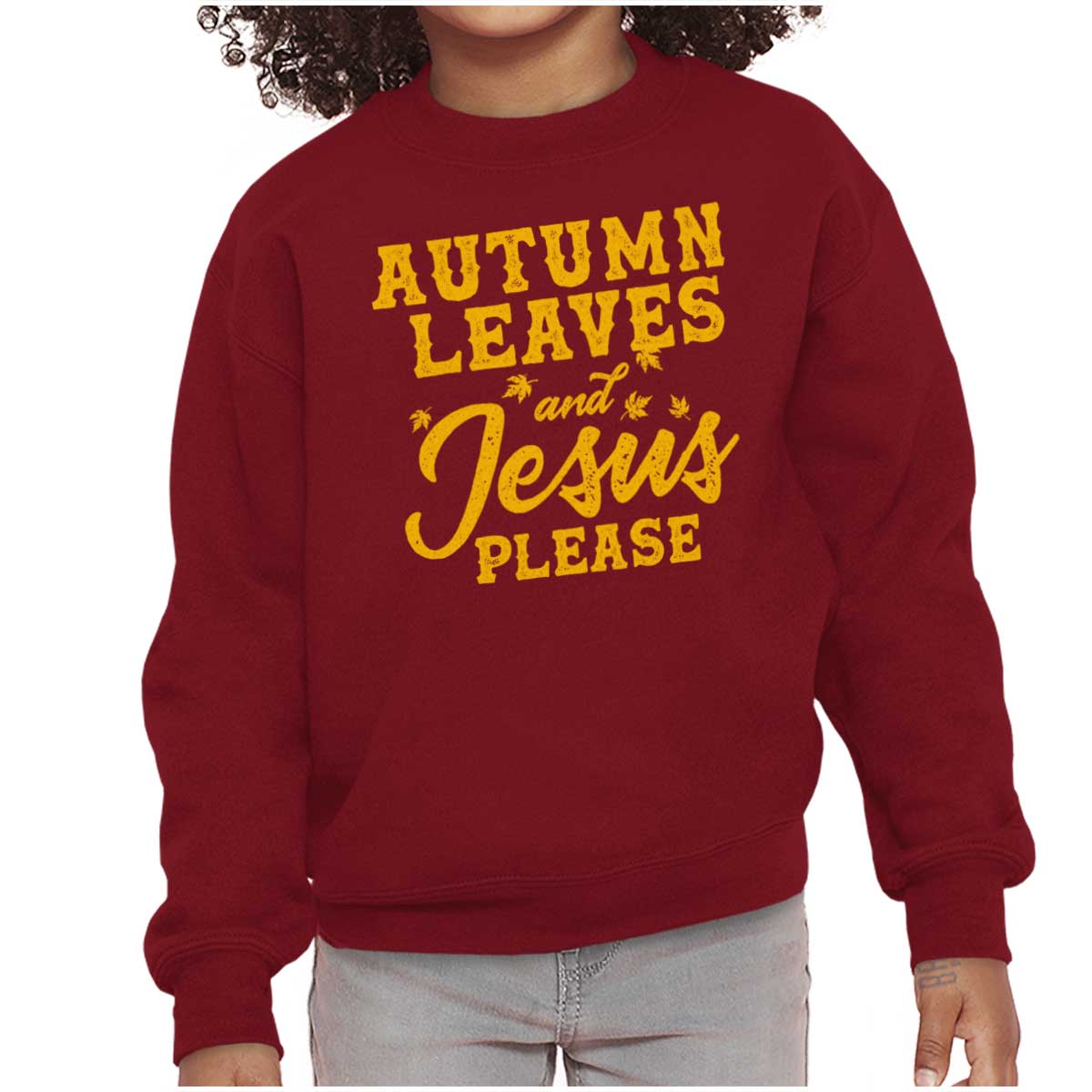 Jesus Please Youth Sweatshirt