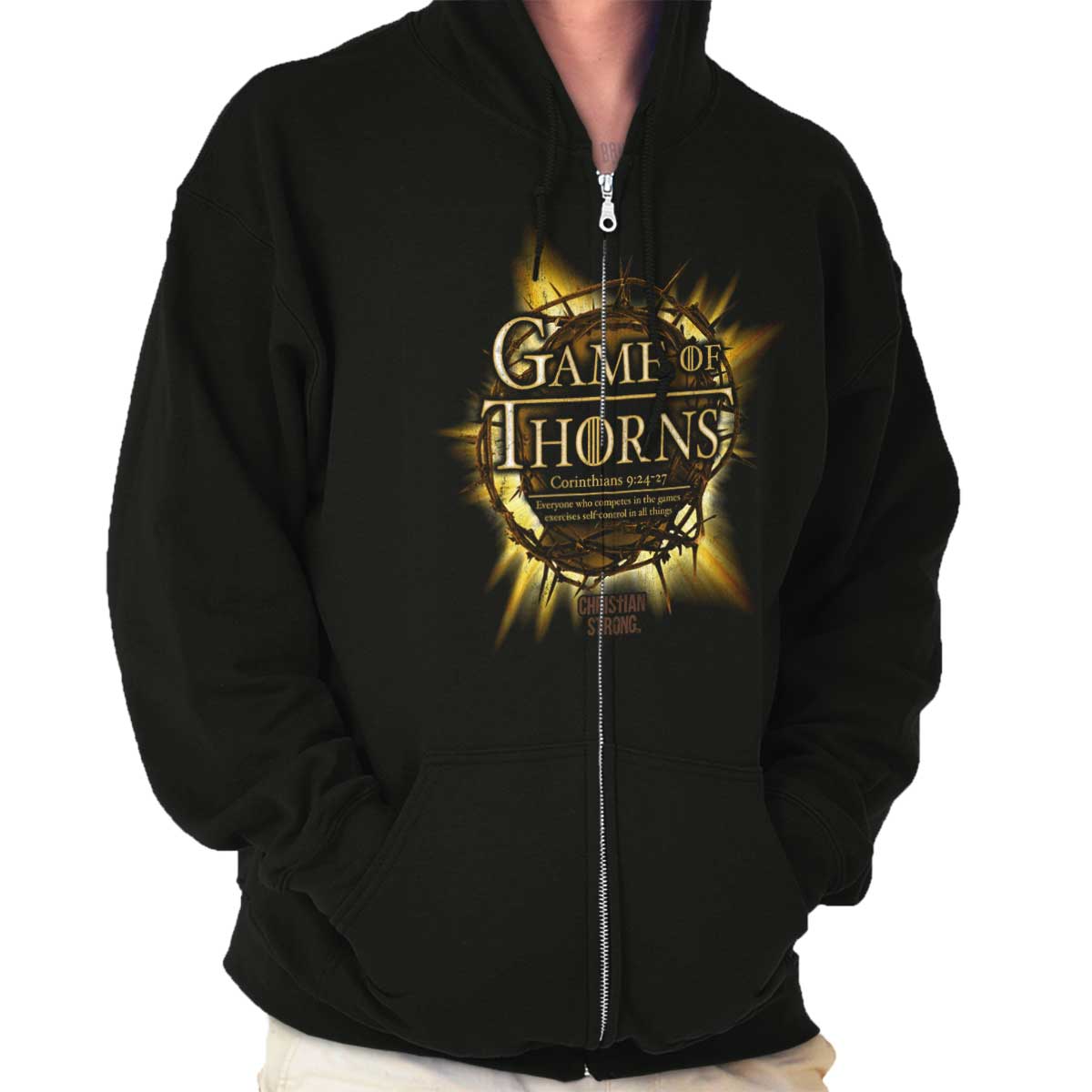 Game Of Thorns Zip Hoodie