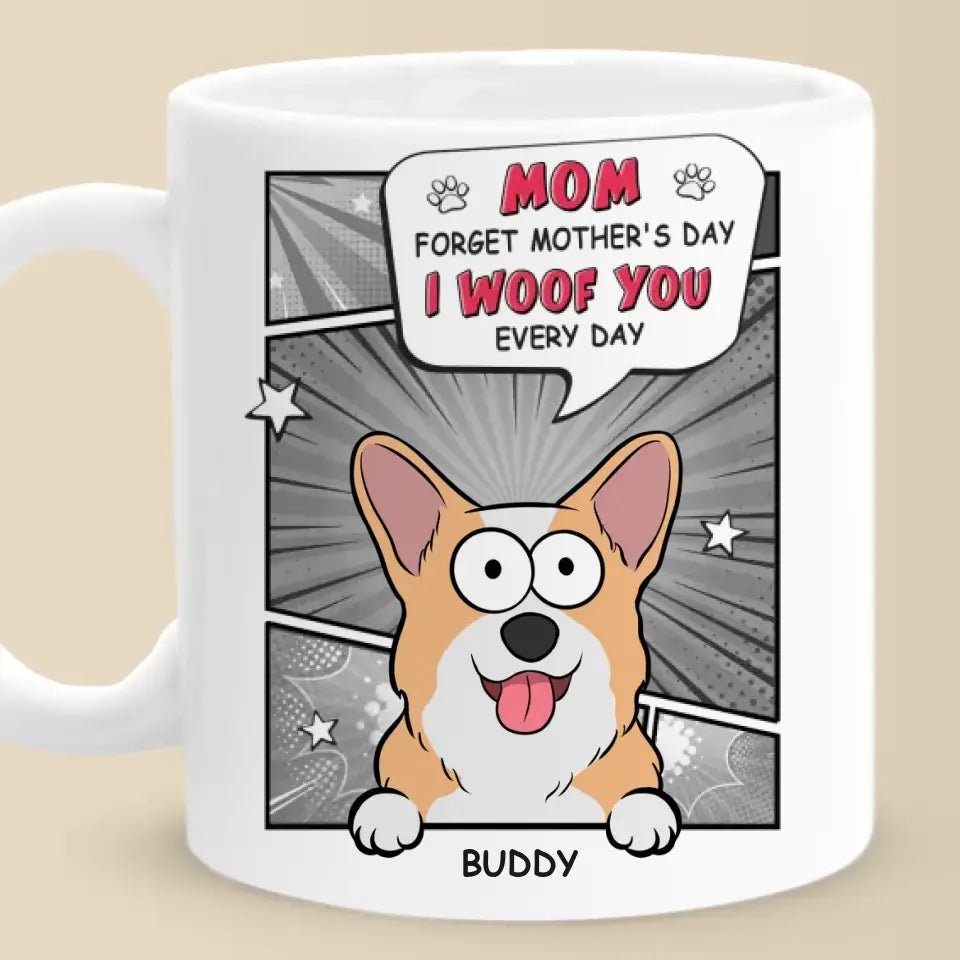 Our Best Dog Mom Ever – Dog & Cat Personalized Custom Mug – Mother’s Day, Gift For Pet Owners, Pet Lovers