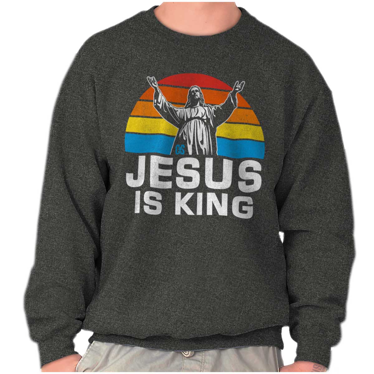 Jesus Is King Crewneck Sweatshirt