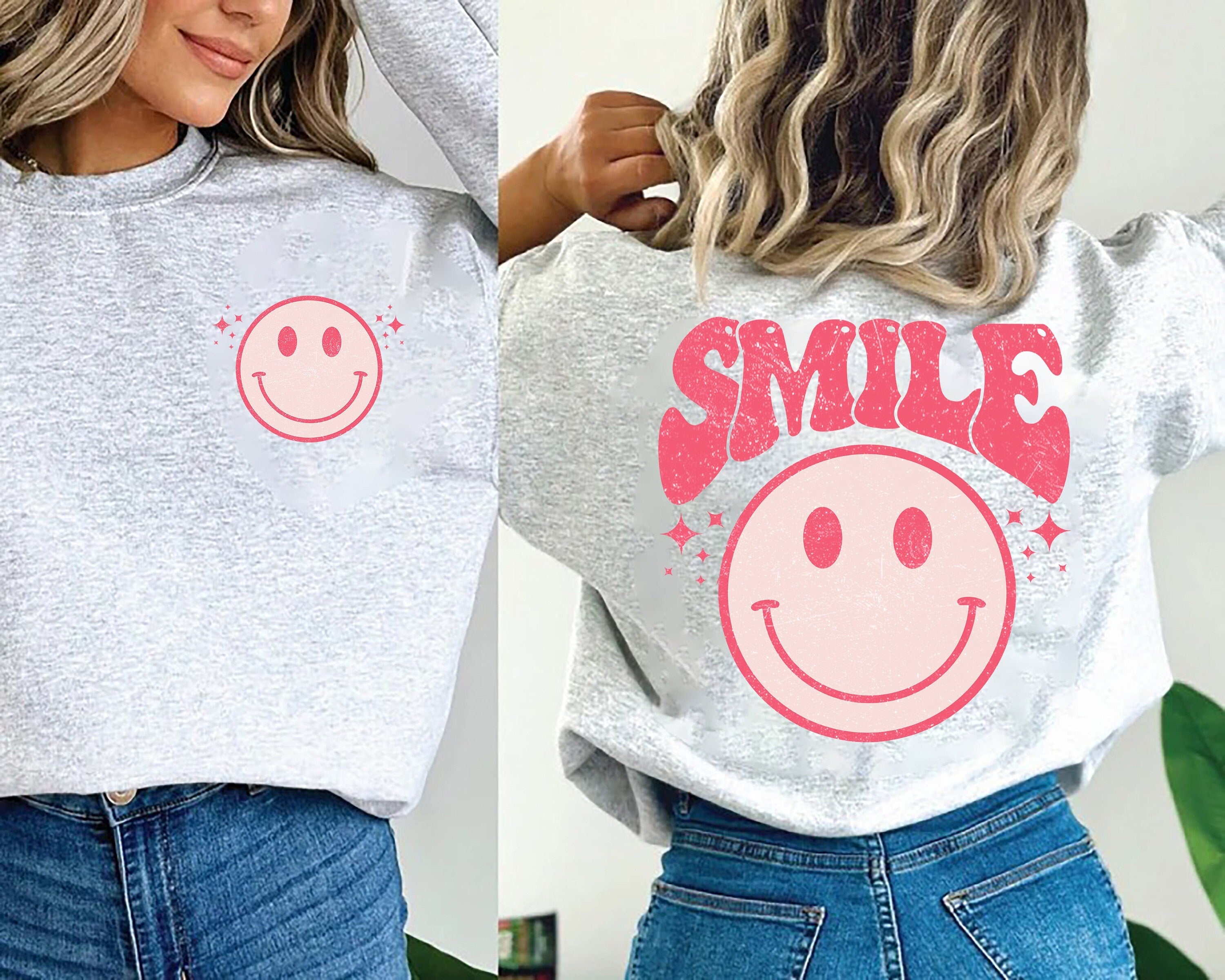 Retro Smile Daisy Shirt, Aesthetic Shirt, Distressed Groovy Happy Face Shirt, Vintage Smiley Face Trendy Graphic Shirt, Birthday Gifts Tee