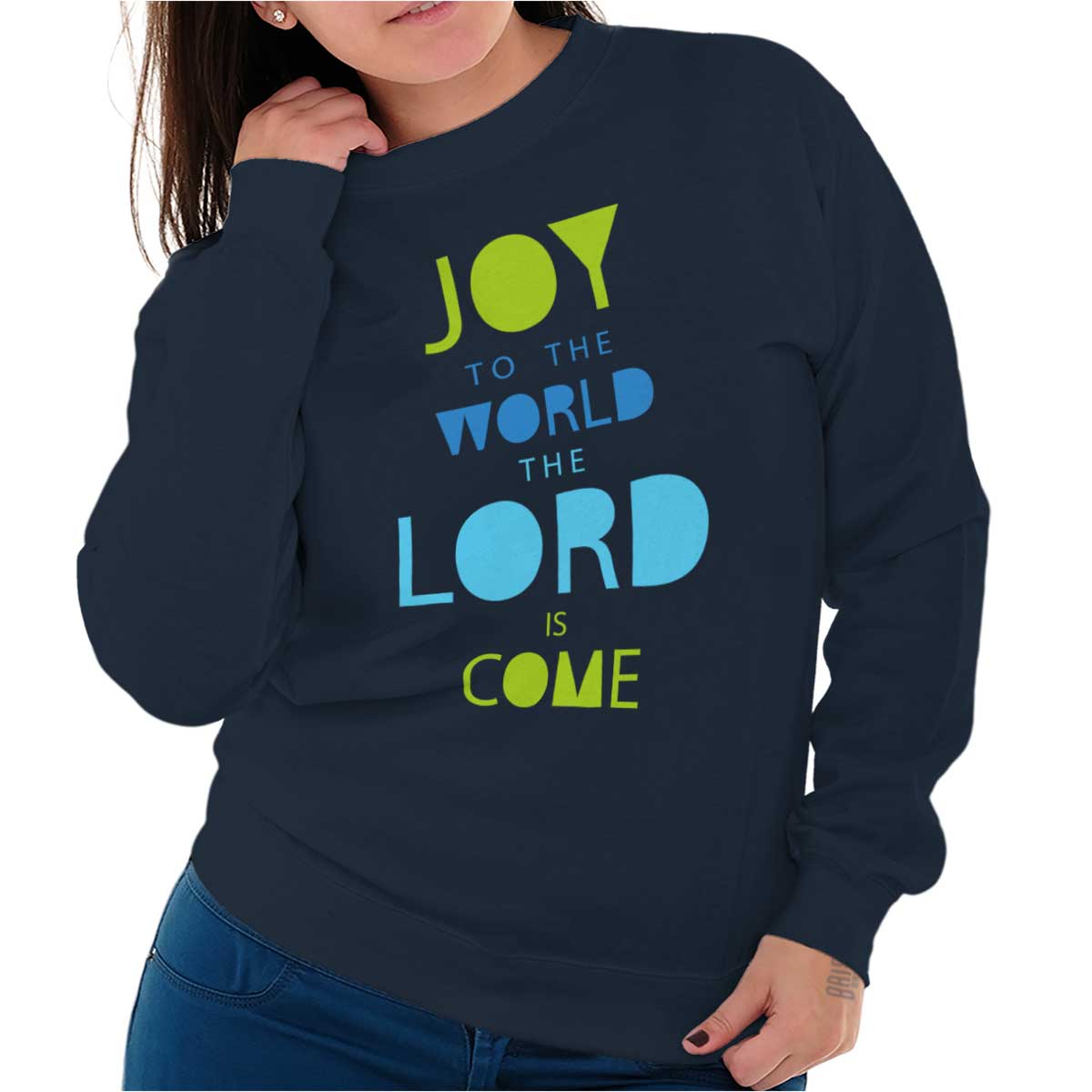 Joy To The World Crewneck Sweatshirt