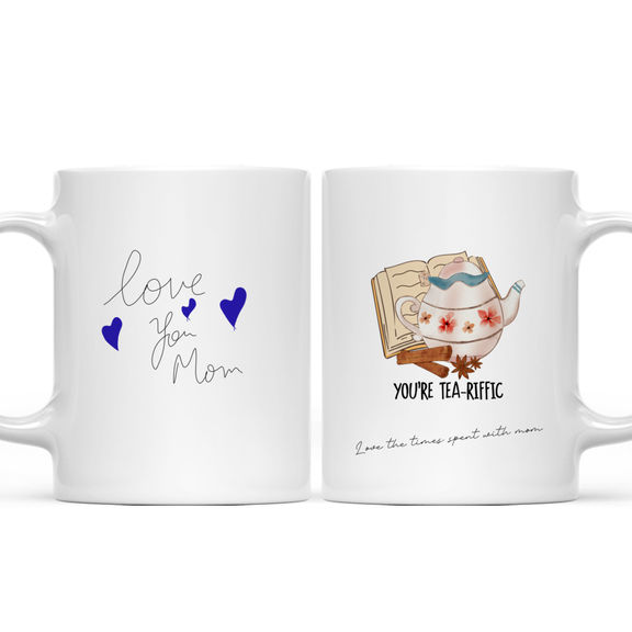 Time With Mom – Gifts For Family, Mom – Personalized Mug – Personalized Mug