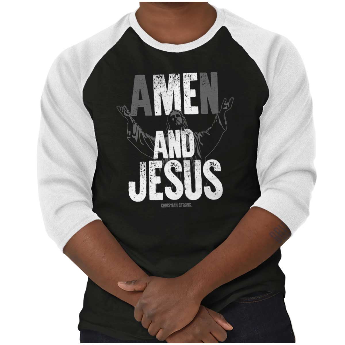 Me And Jesus Raglan Shirt