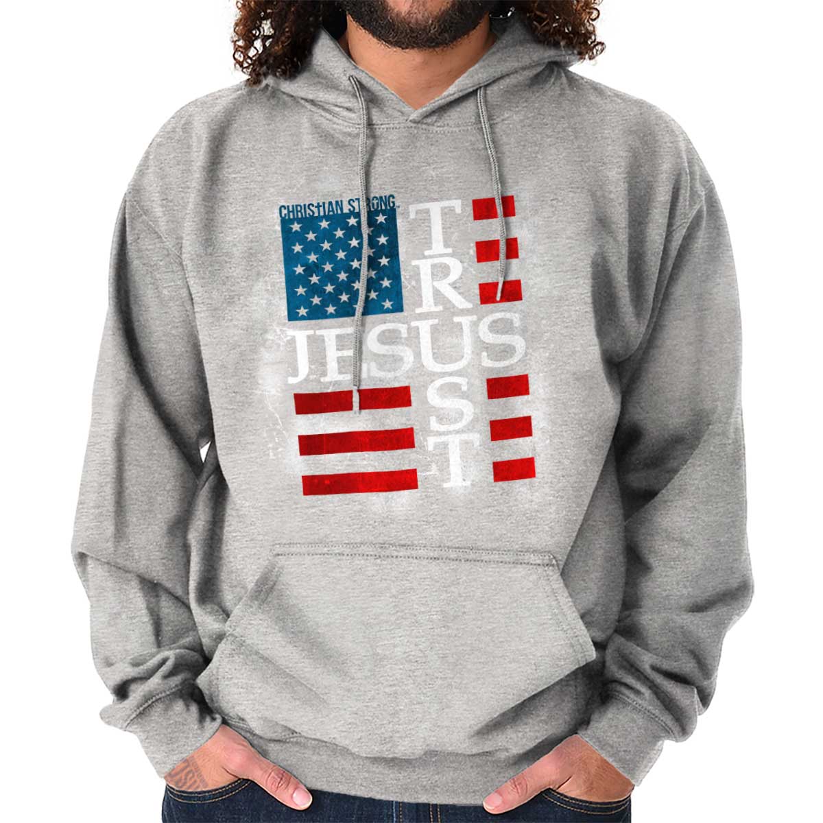 Trust Jesus Usa Hoodie