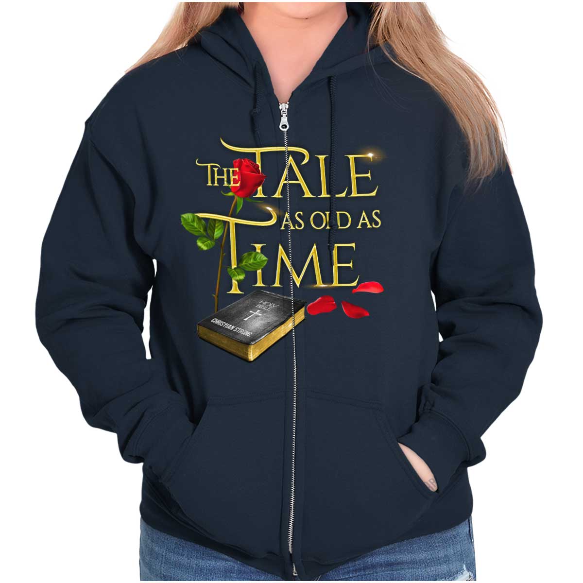 Tale Old As Time Zip Hoodie