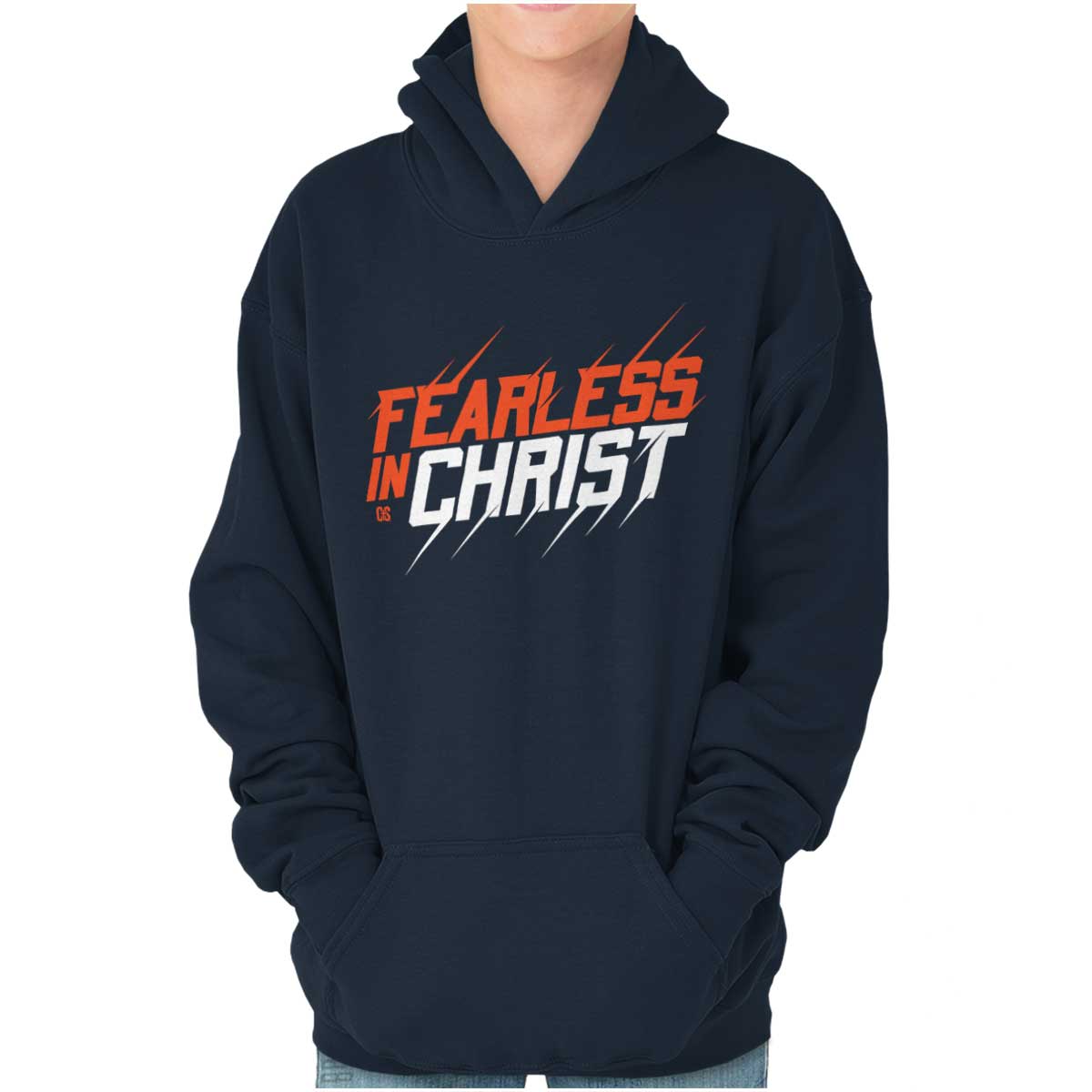 Fearless In Christ Youth Hoodie