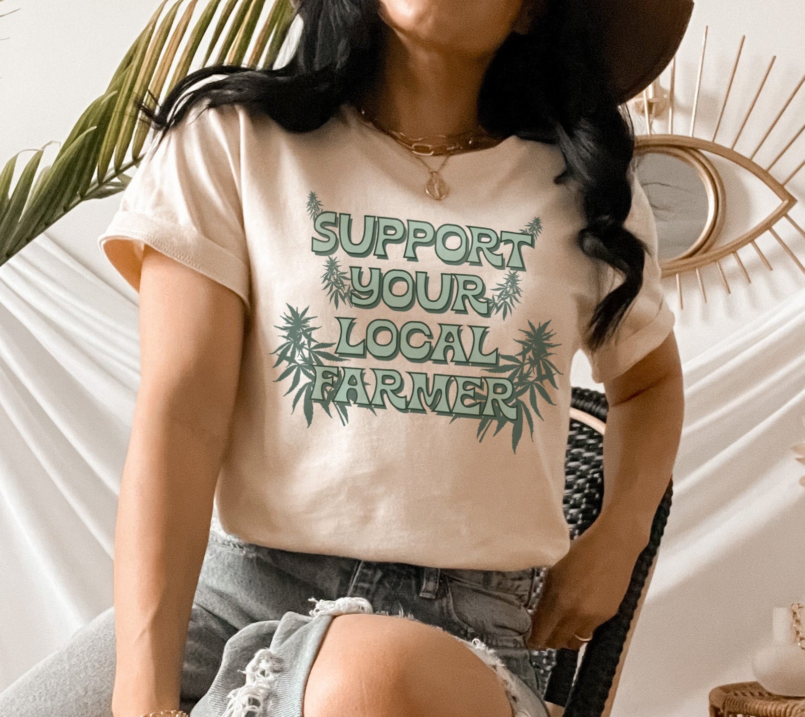 Support Your Local Farmer Shirt