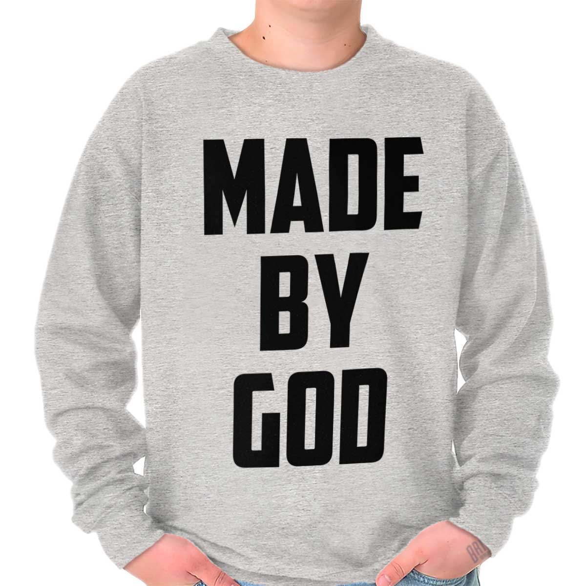 Made By Lord God Crewneck Sweatshirt