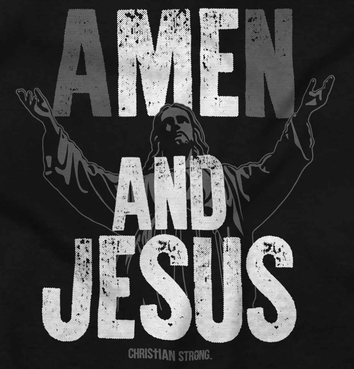 Me And Jesus Crop Top Crewneck Sweatshirt