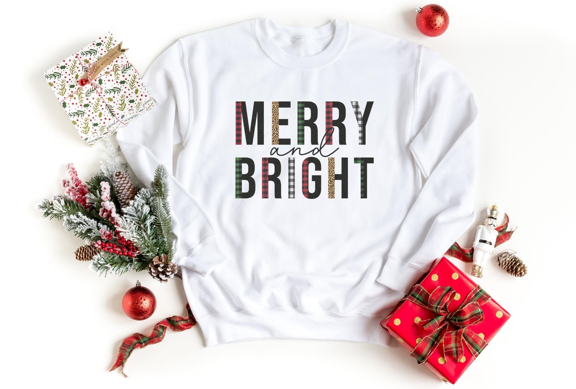 Merry & Bright Sweatshirt