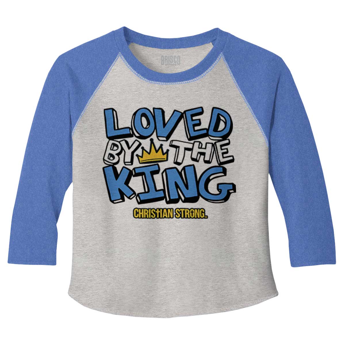 Loved By The King Toddler Baseball