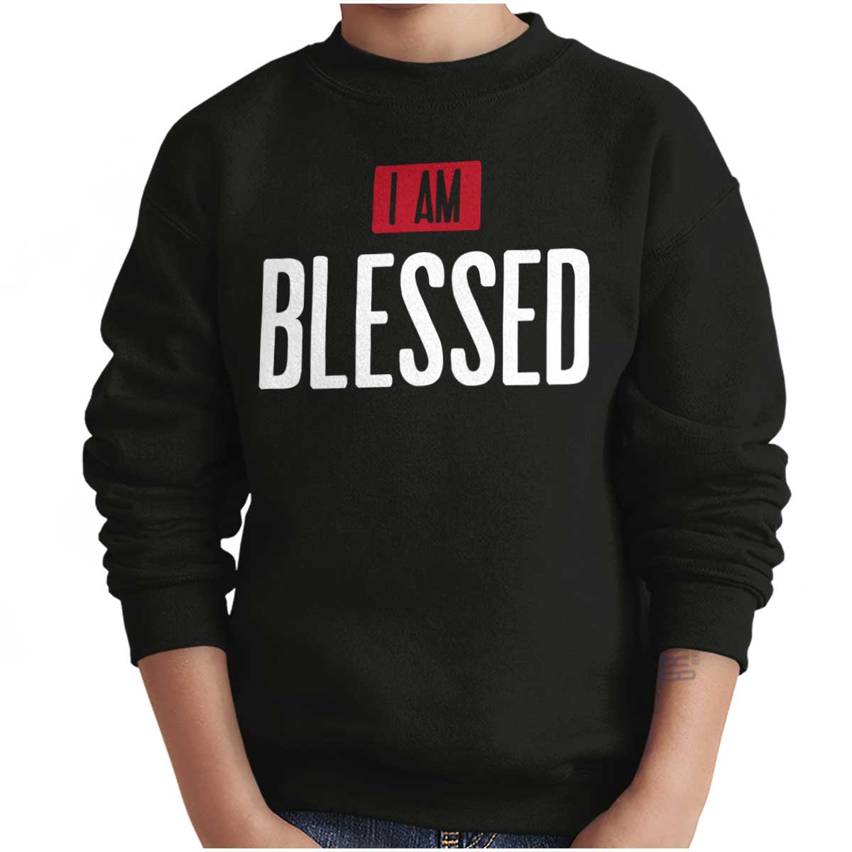 I Am Blessed Youth Sweatshirt