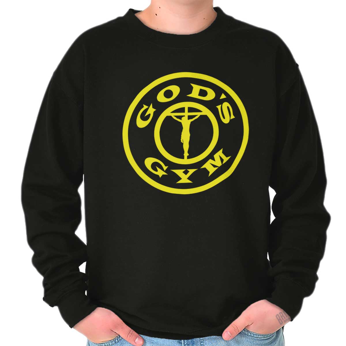 God’S Gym Crewneck Sweatshirt