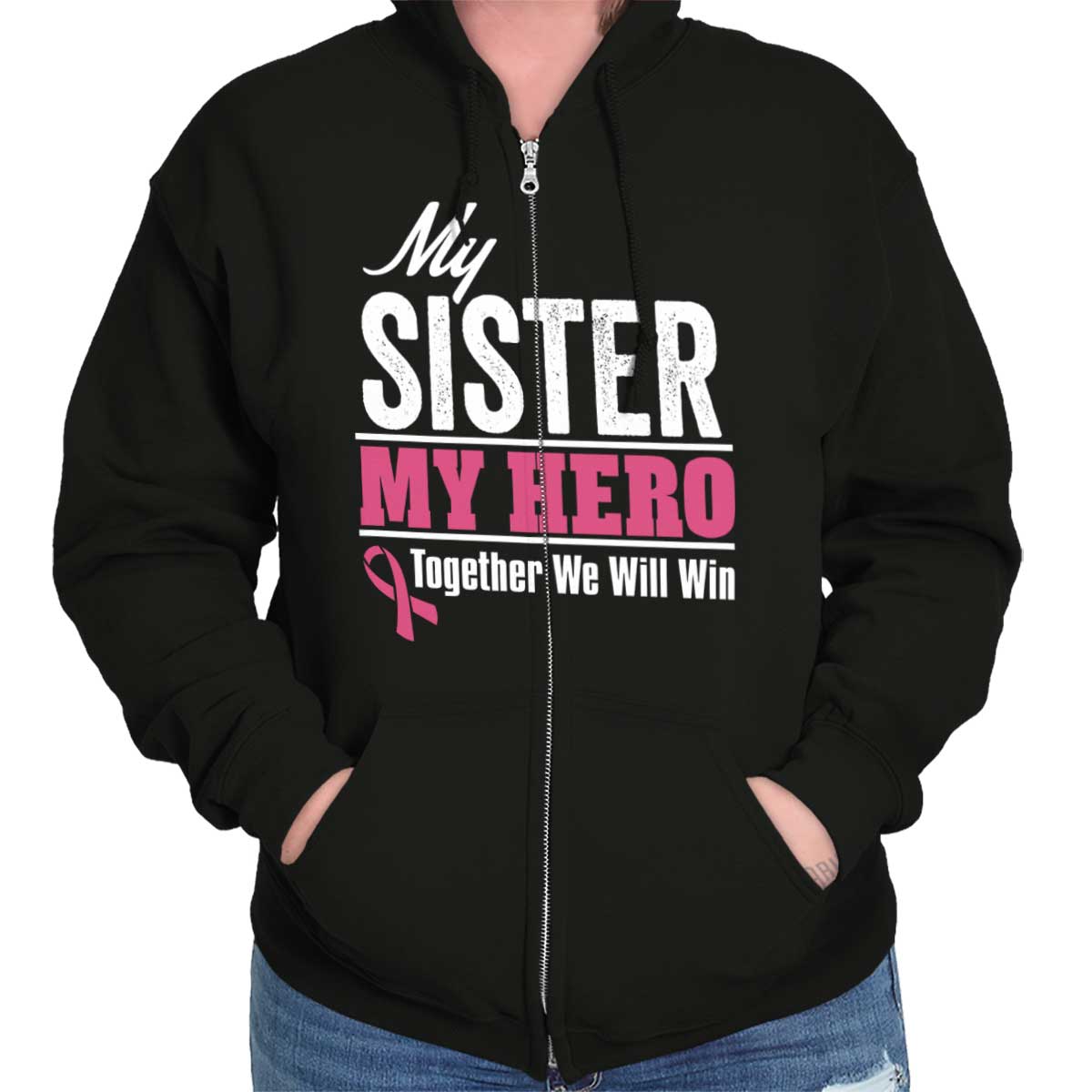 My Sister My Hero Zip Hoodie