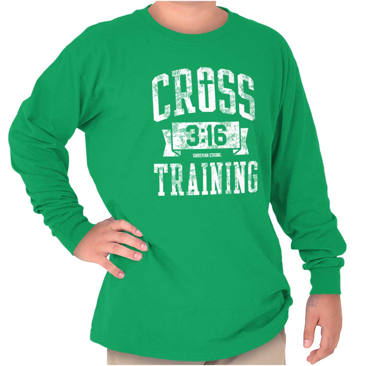 Cross Training Jesus Youth Long Sleeve T Shirt