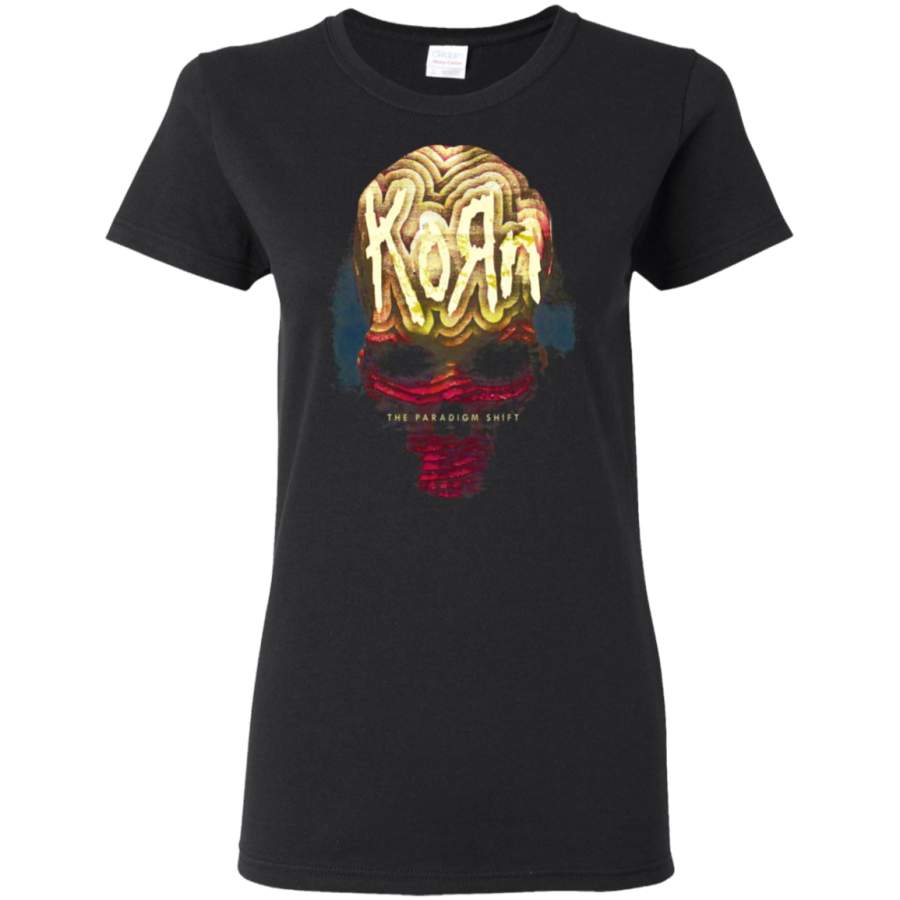 Korn The Paradigm Shift Jonathan Davis Nu Metal Ladies T-Shirt