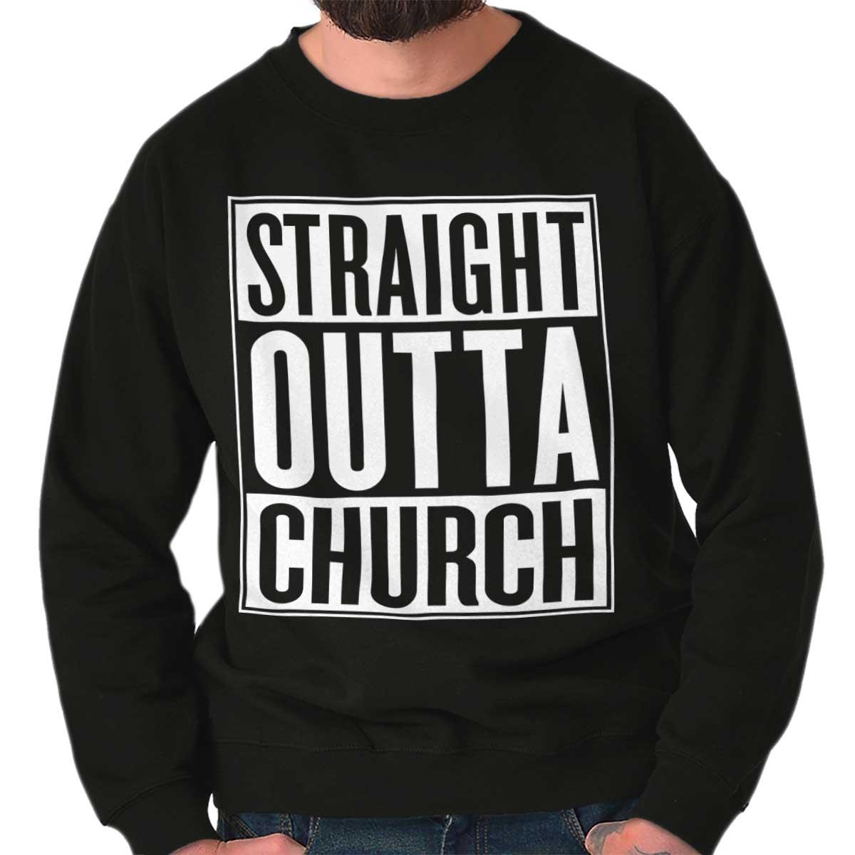 Outta Church Crewneck Sweatshirt