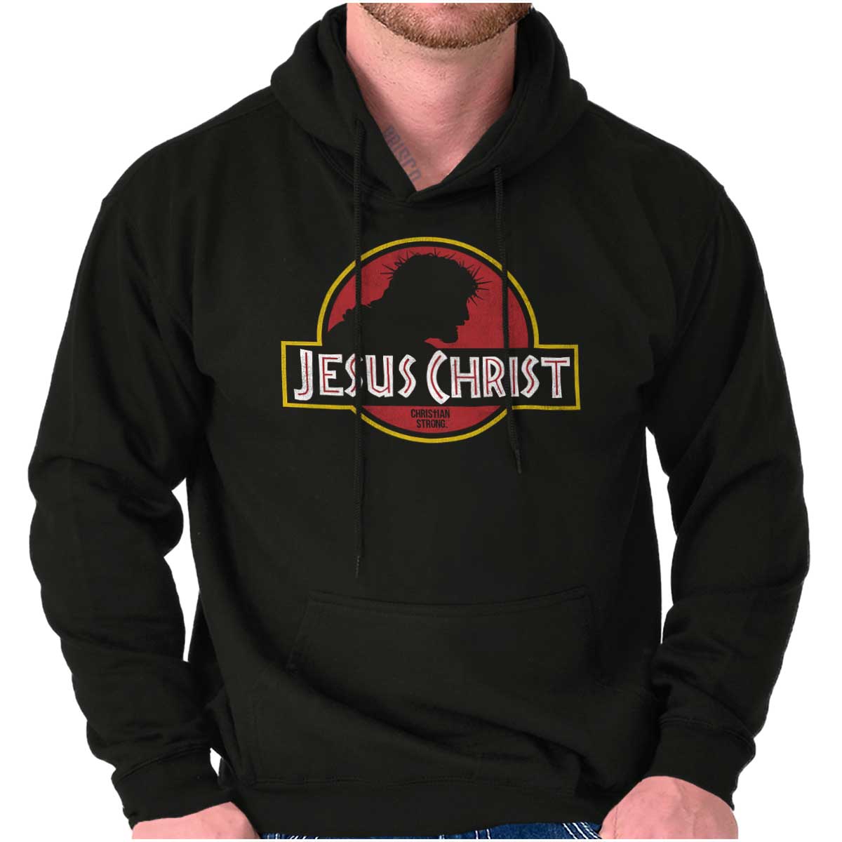 Jesus Jurassic Christ Hoodie