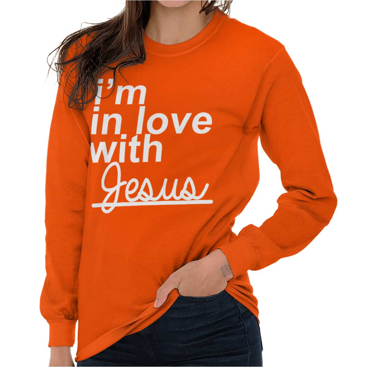 In Love With Jesus Long Sleeve T Shirt