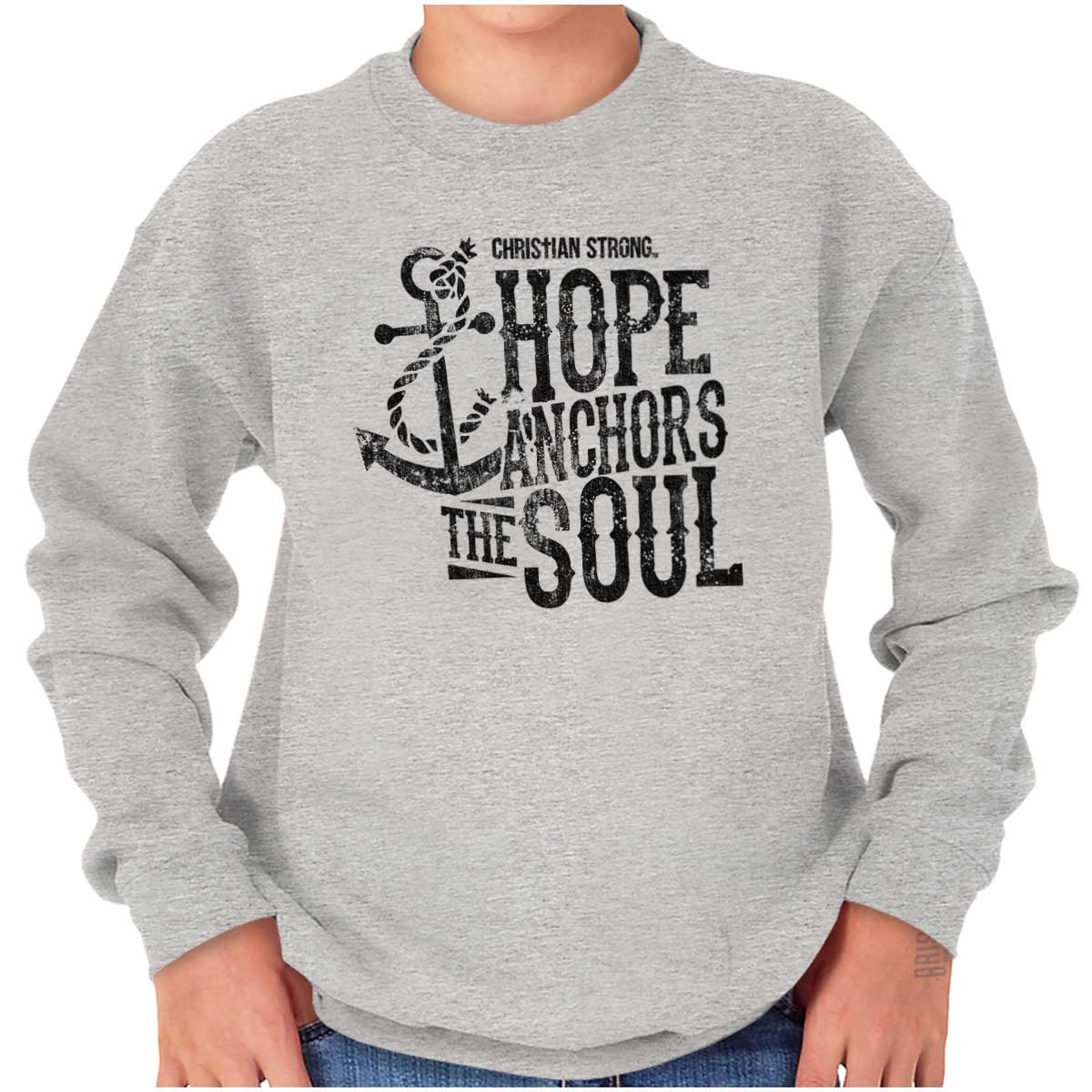 Hope Anchors The Soul Youth Sweatshirt