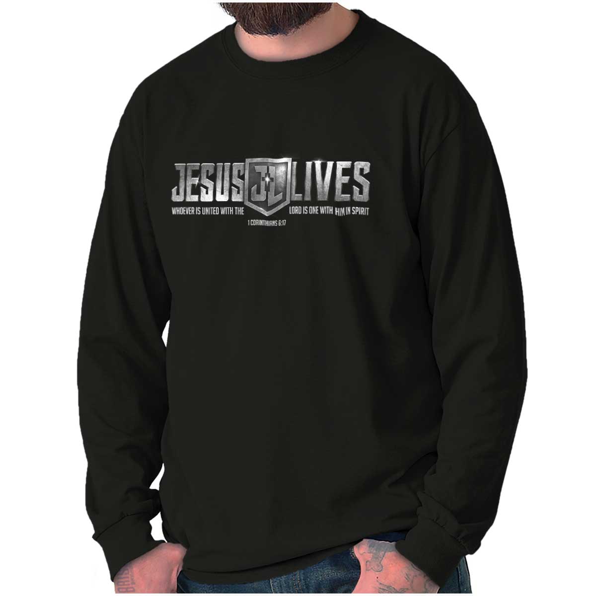 Jesus Lives Long Sleeve T Shirt