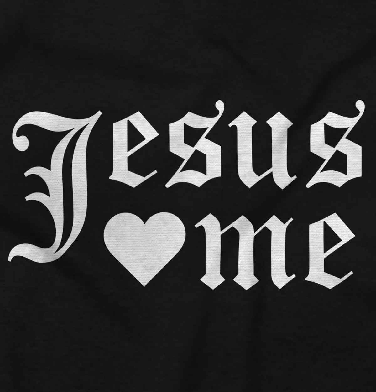 Jesus Loves Me Youth Zip Hoodie