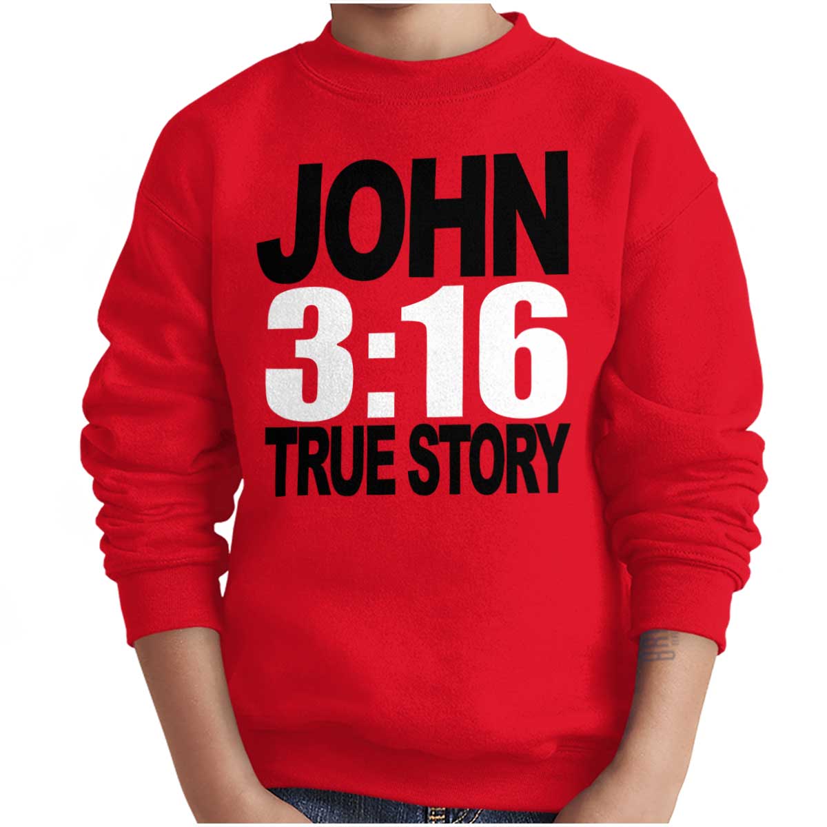 John 3:16 Youth Sweatshirt