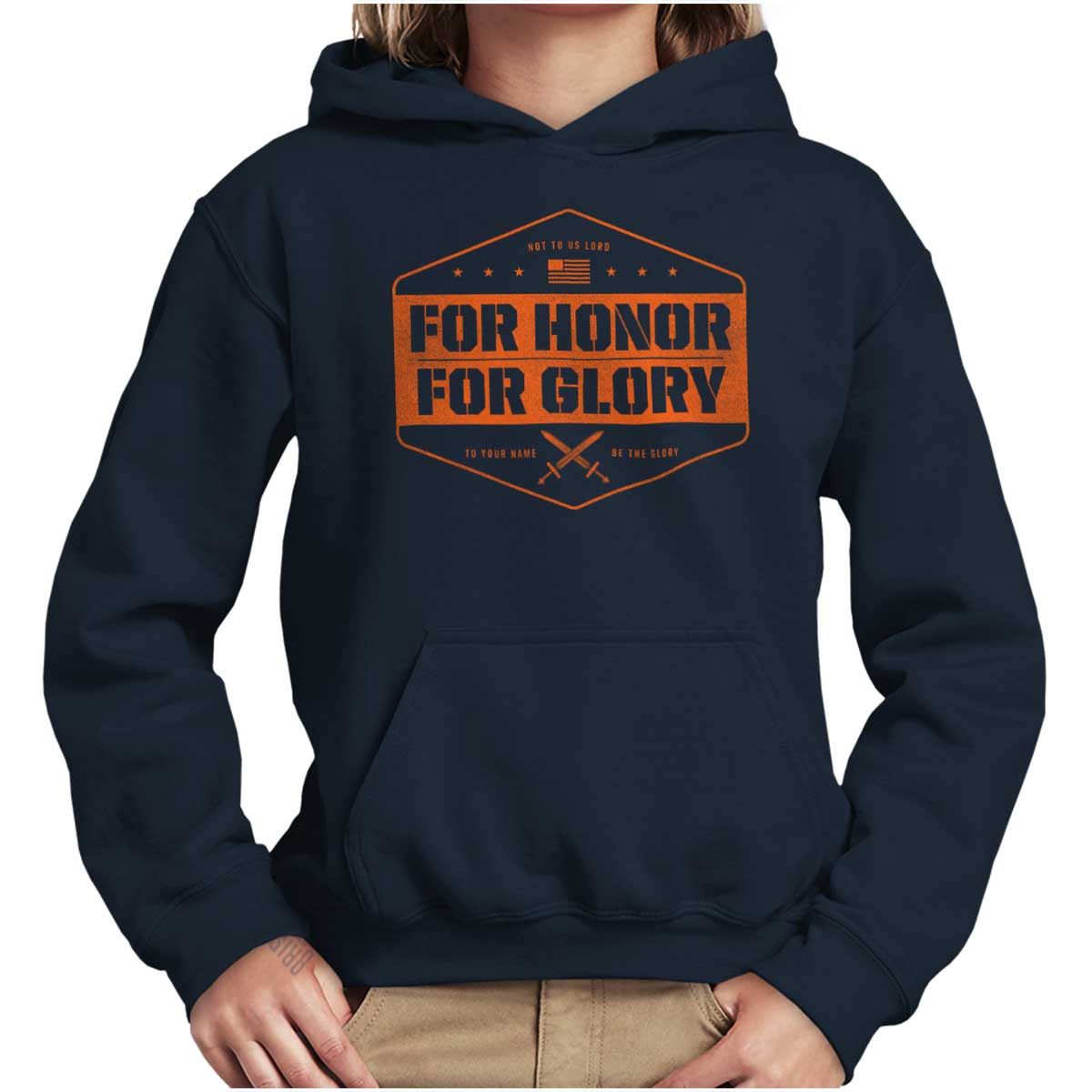 For Honor And Glory Youth Hoodie