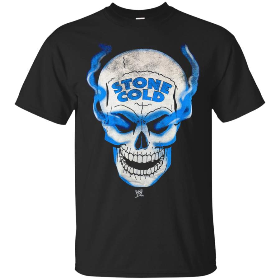 WWE Men’s Stone Cold Steve Austin Skull T-Shirt