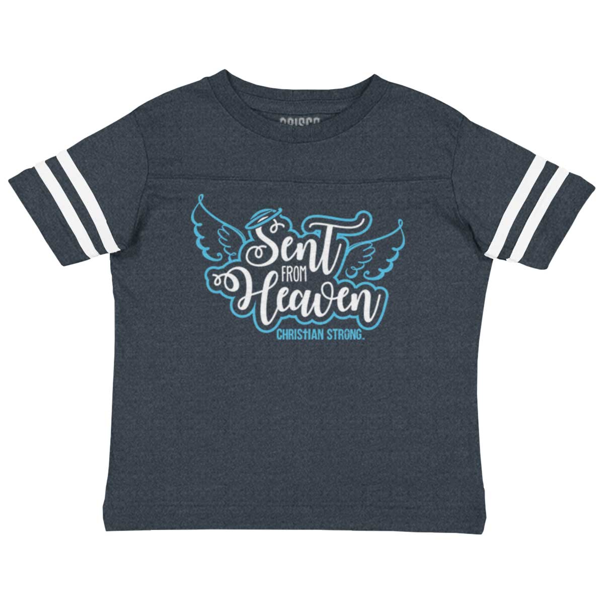 Sent From Heaven Toddler Football Jersey T-Shirt