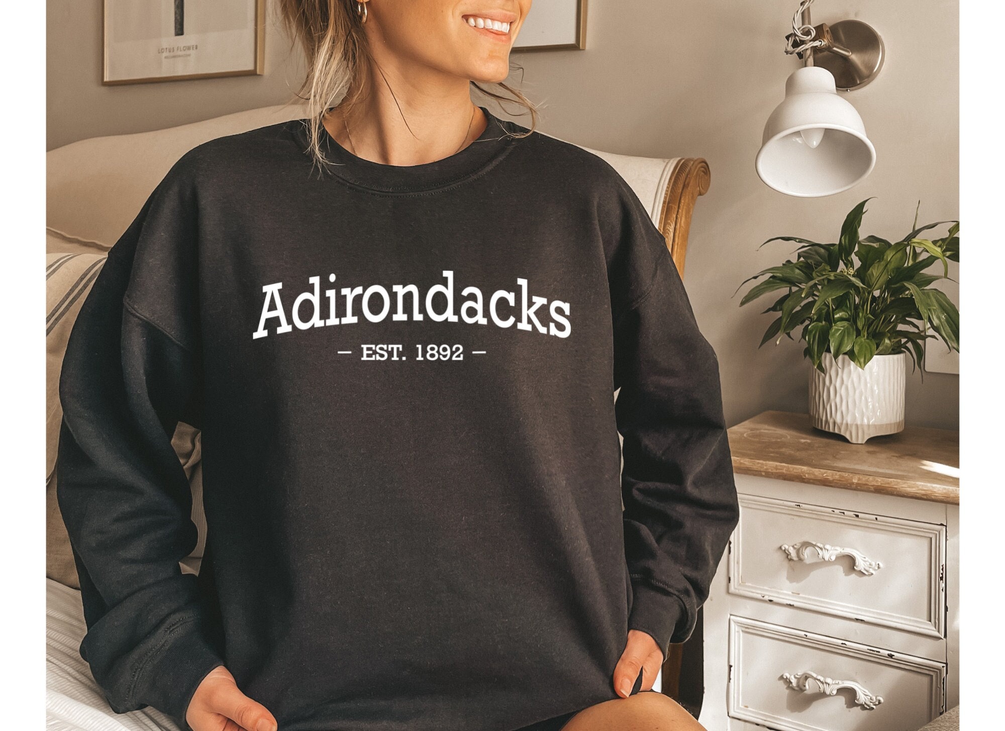 Adirondack Park Sweatshirt | New York State Sweatshirt ADK Sweathirt | ADK 46  Sweatshirt | Old Forge sweatshirt