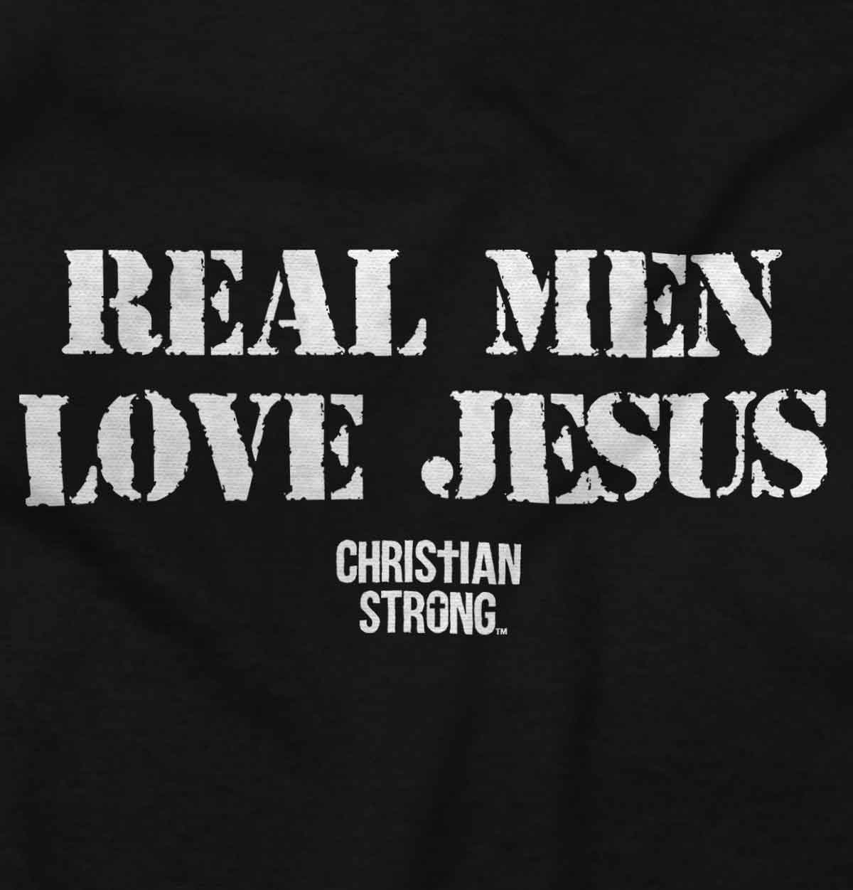 Real Men Love Jesus Youth Zip Hoodie