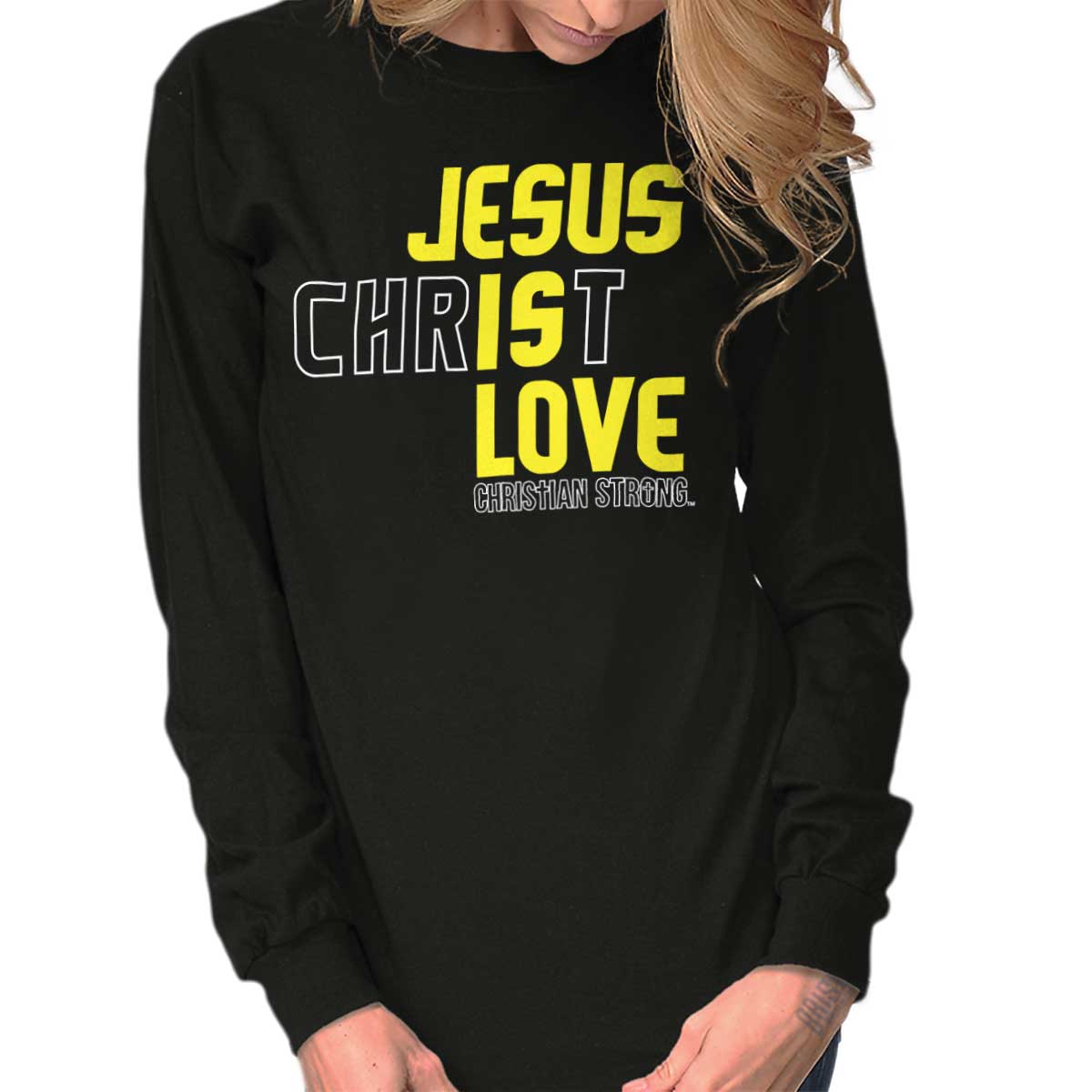 Jesus Christ Is Love Long Sleeve T Shirt