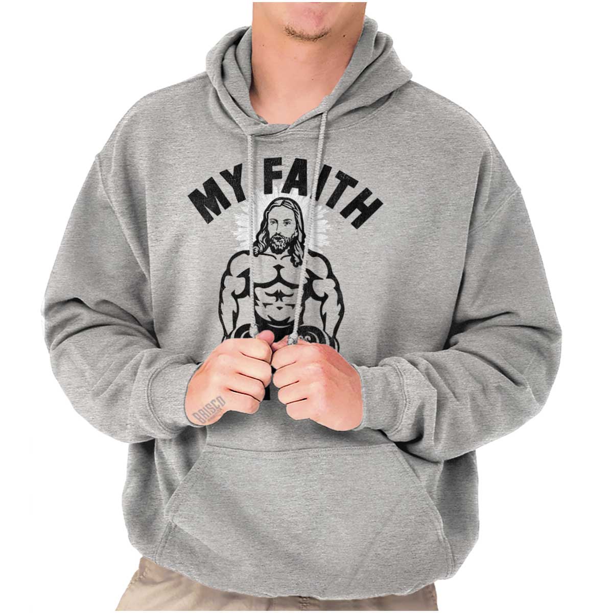 Gym Jesus Christ Strong Hoodie