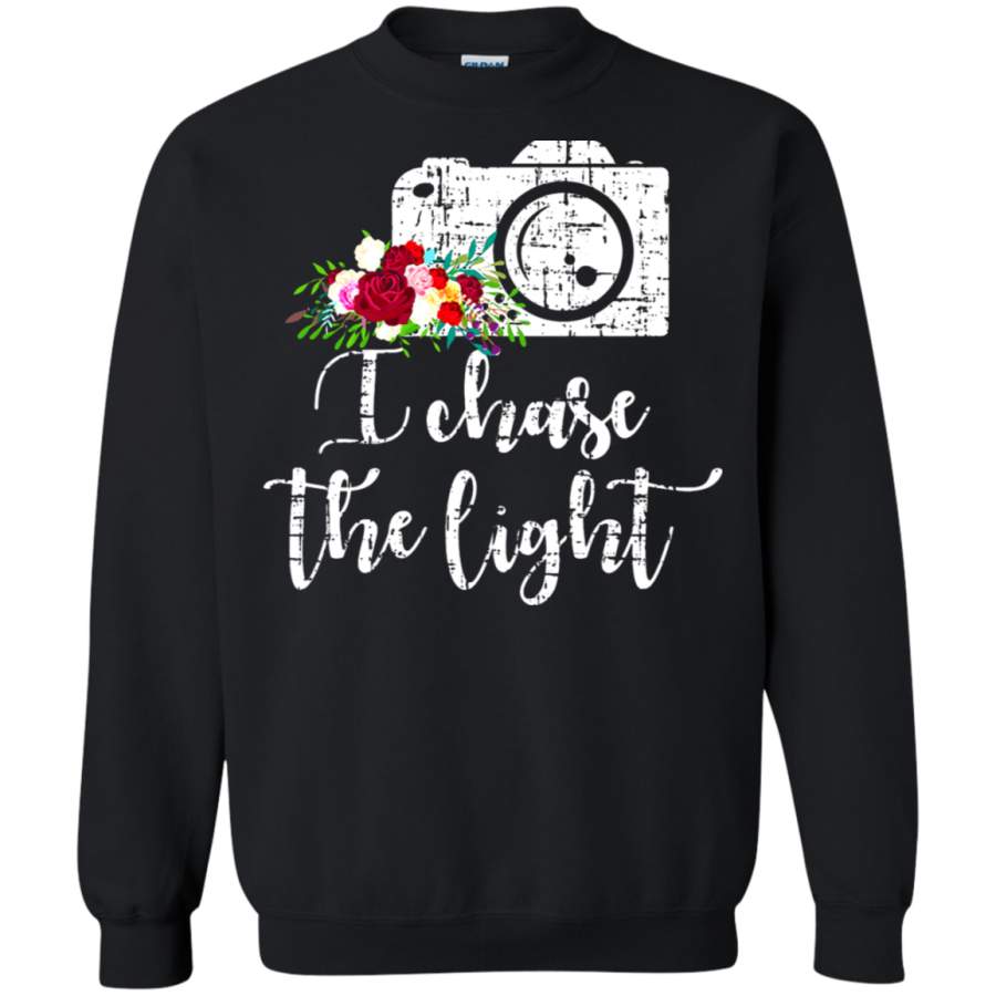 AGR I Chase The Light Camera Photographer Sweatshirt