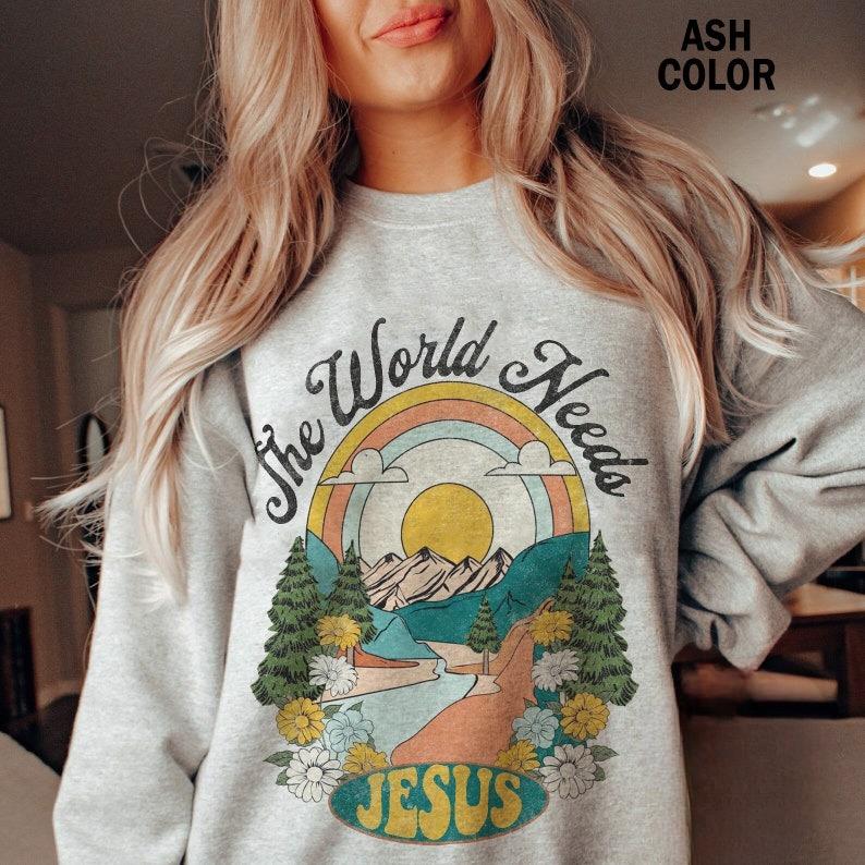 Christian Crewneck Christian Streetwear Shirt Christian Apparel Faith Sweatshirt Christian Gift Aesthetic Clothing Christian