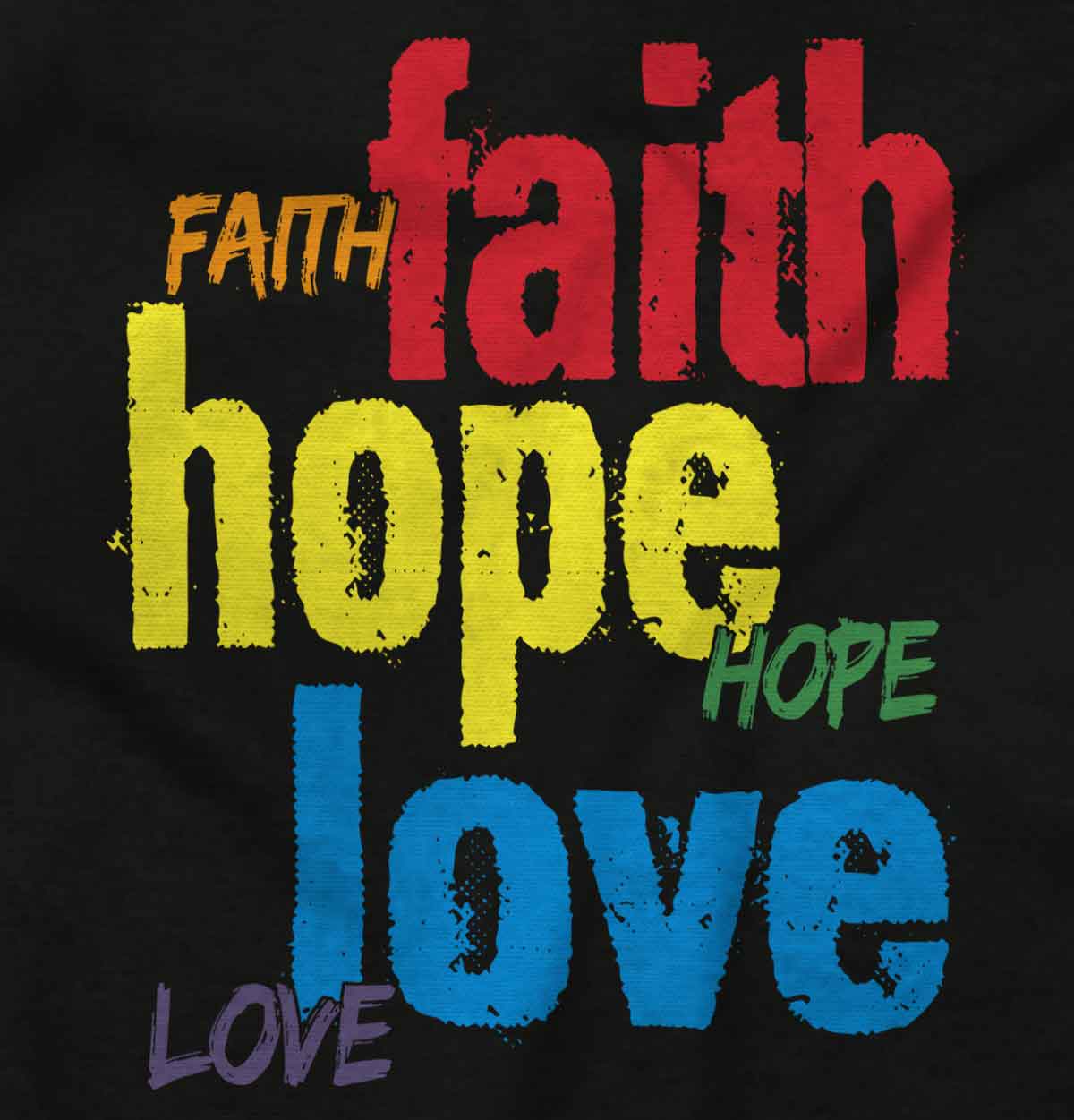 Faith Hope Love Youth Hoodie