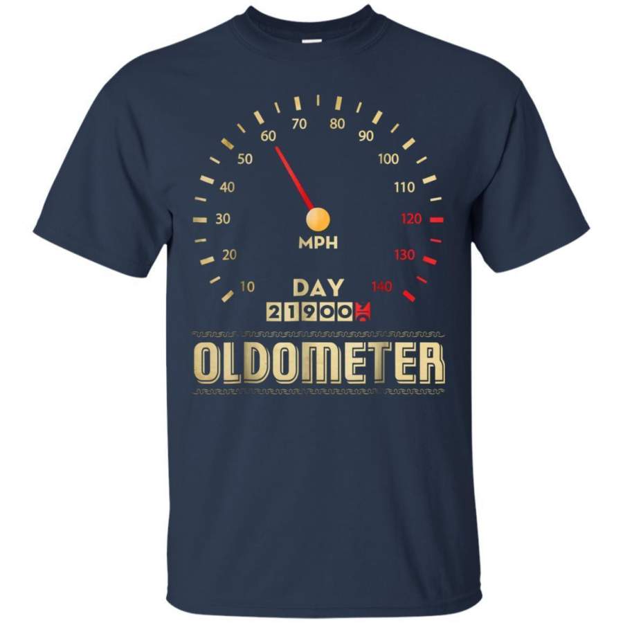 AGR 60 Year Old Born 1958 21900 Days Lover Oldometer Retro Shirt Jaq T-shirt