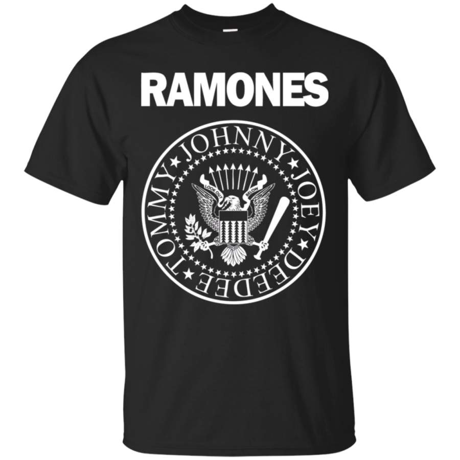 Ramone Tommy Johnny Joey Deedee logo T-Shirt