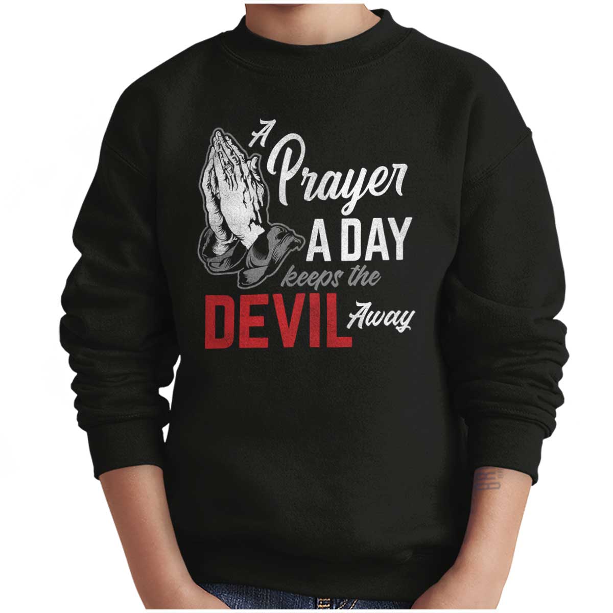 Pray A Day Youth Sweatshirt