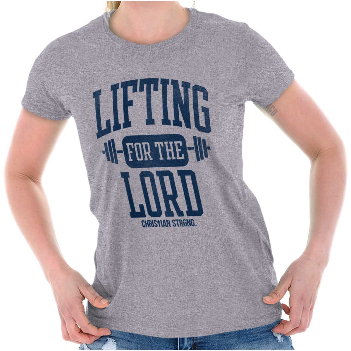 Lift For The Lord Ladies T Shirt